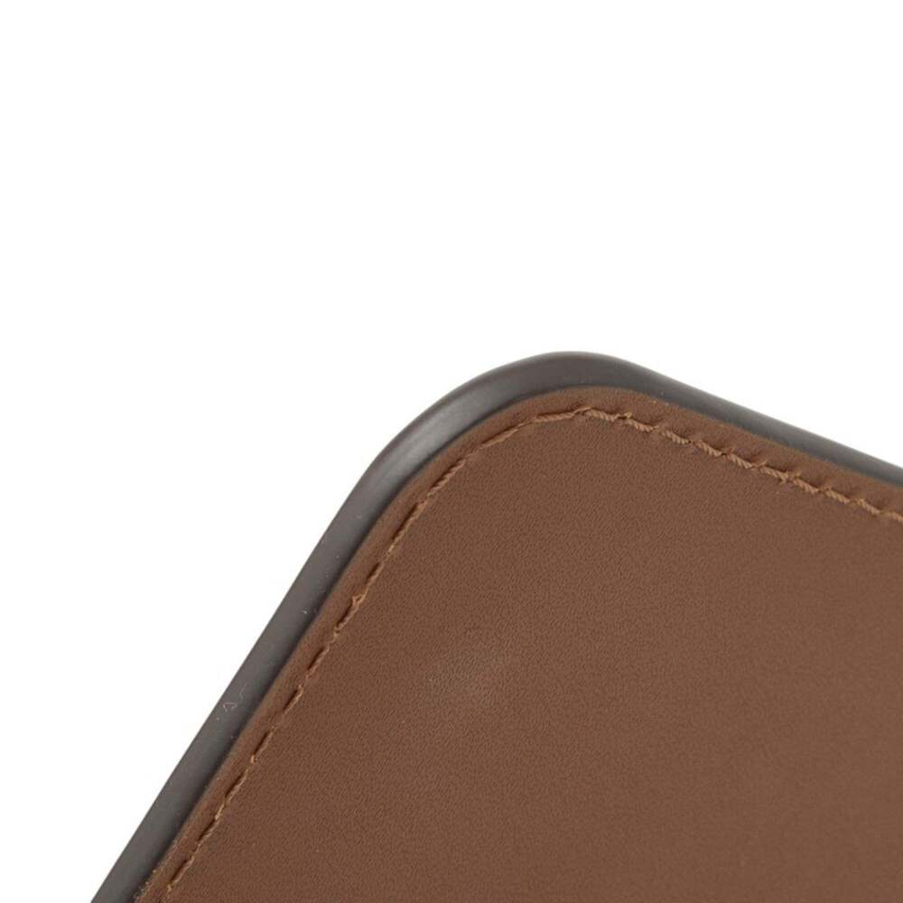 LOUIS VUITTON Brown Leather Pouch - Picture 4 of 7